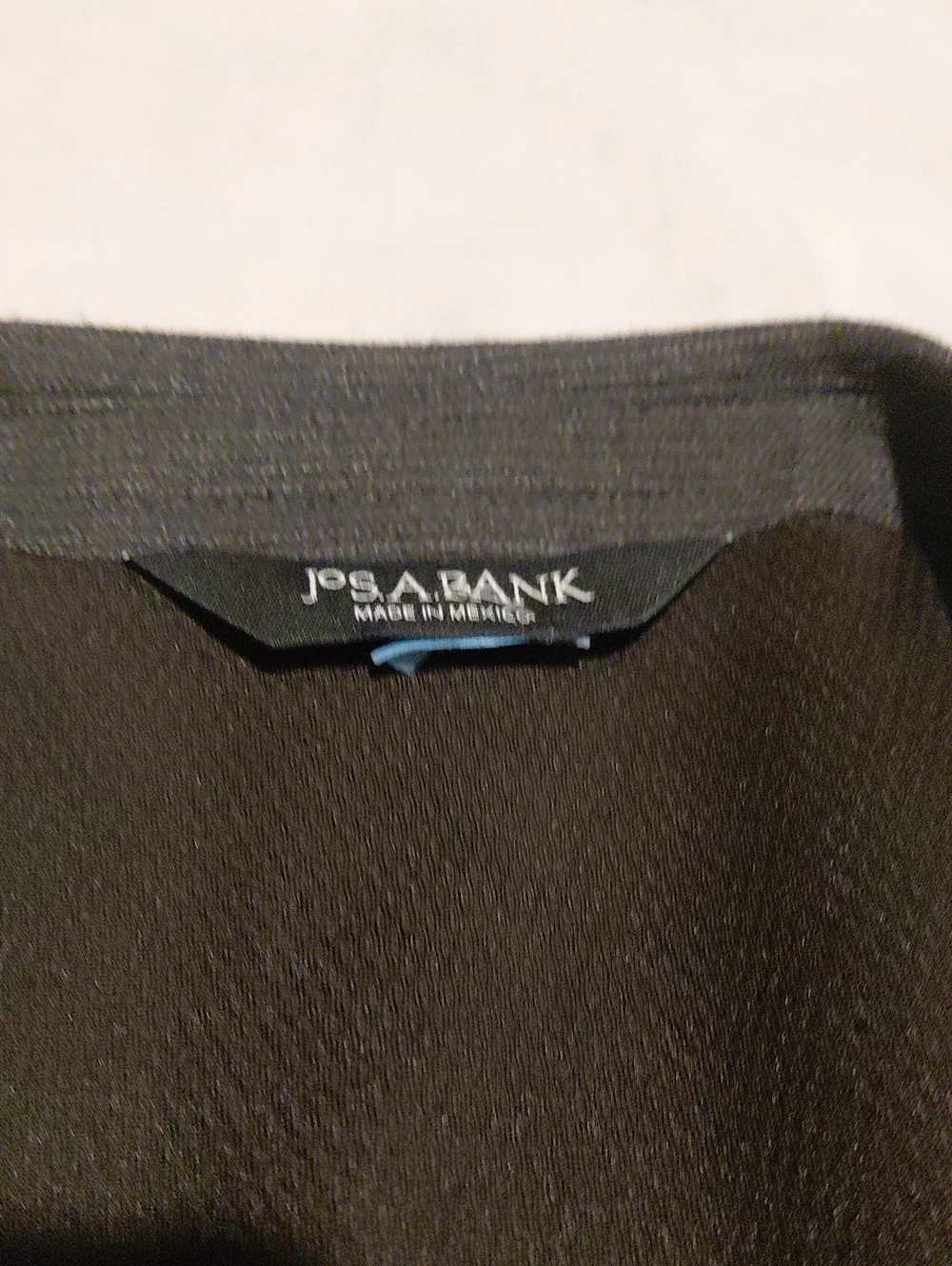 Jos. A. Bank Men's Charcoal Gray Two-Button Sport Coat 43R Slim Fit Wool Blend